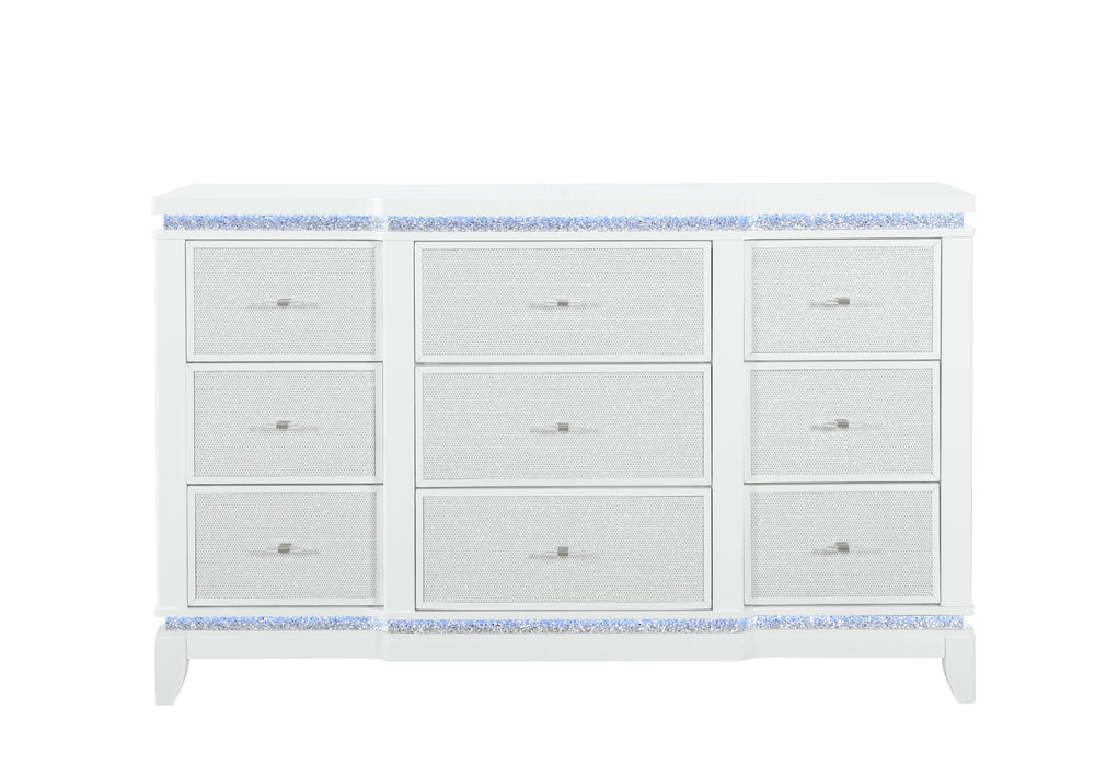DRESSER WITH LED - Golden Home Furniture (Columbus, OH) - Multi Location