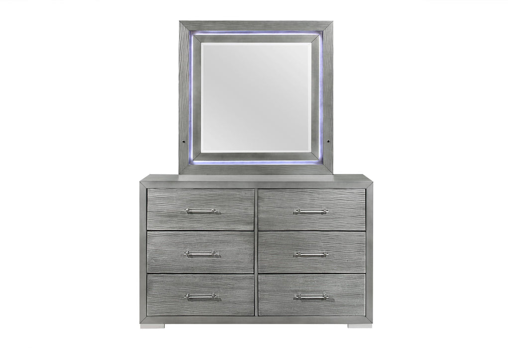 TIFFANY SILVER DRESSER - Golden Home Furniture (Columbus, OH) - Multi Location