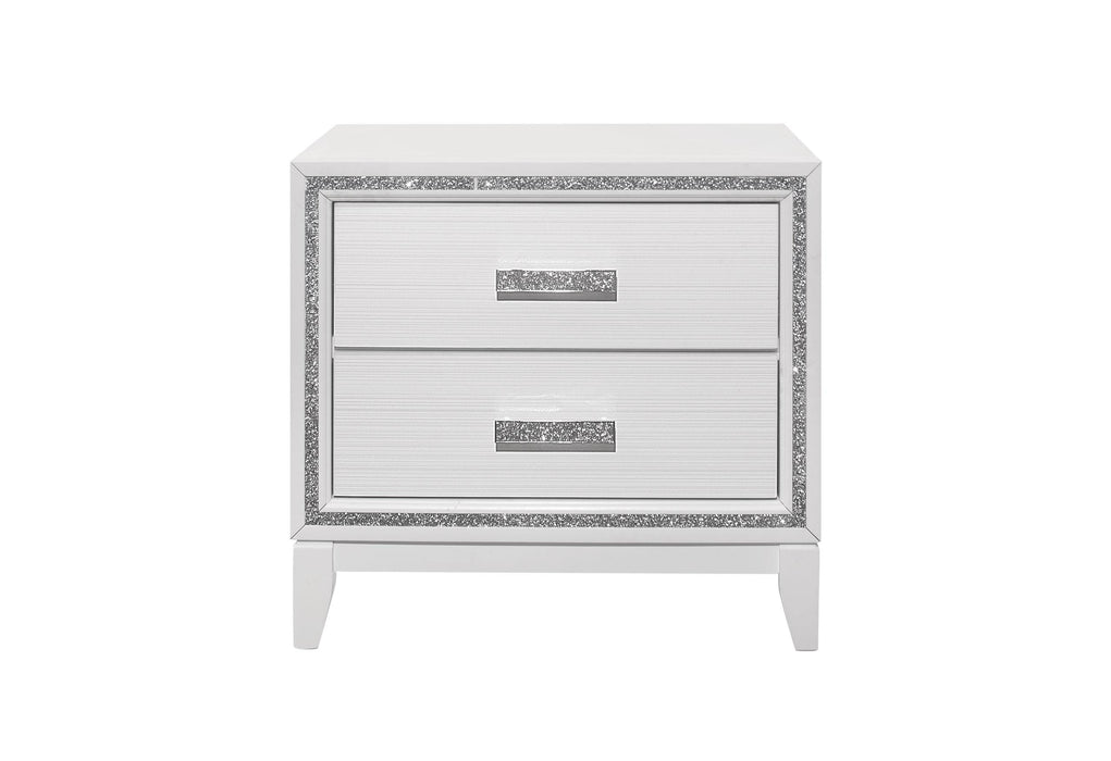 LILY WHITE NIGHTSTAND - Golden Home Furniture (Columbus, OH) - Multi Location