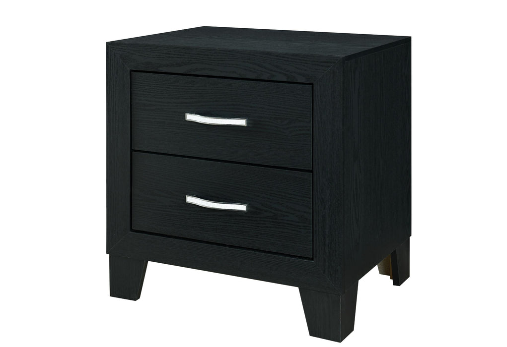 REID BLACK NIGHTSTAND - Golden Home Furniture (Columbus, OH) - Multi Location