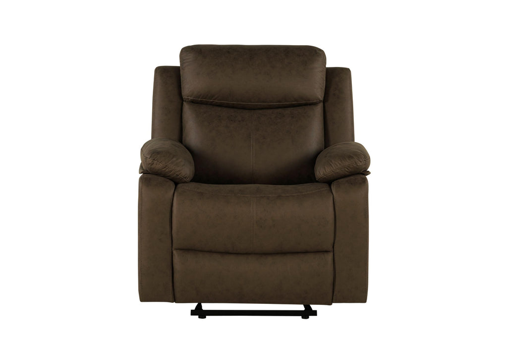 U6026 DARK BROWN 5 GLIDER RECLINER - Golden Home Furniture (Columbus, OH) - Multi Location