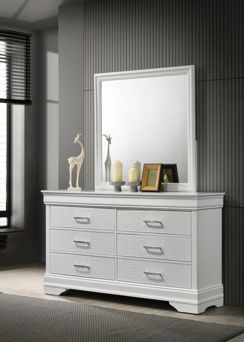 B396 White Dresser