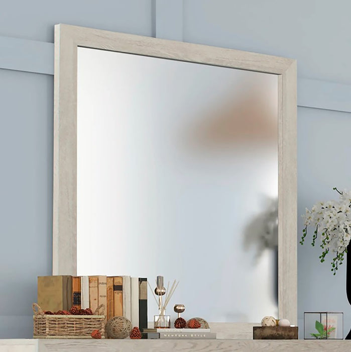 Crown Mark Furniture Jaylen Dresser Mirror in Gray - Golden Home Furniture (Columbus, OH) - Multi Location