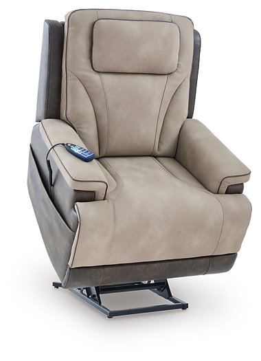 4Z-Peaceful Pause Power Lift Recliner - Golden Home Furniture (Columbus, OH) - Multi Location