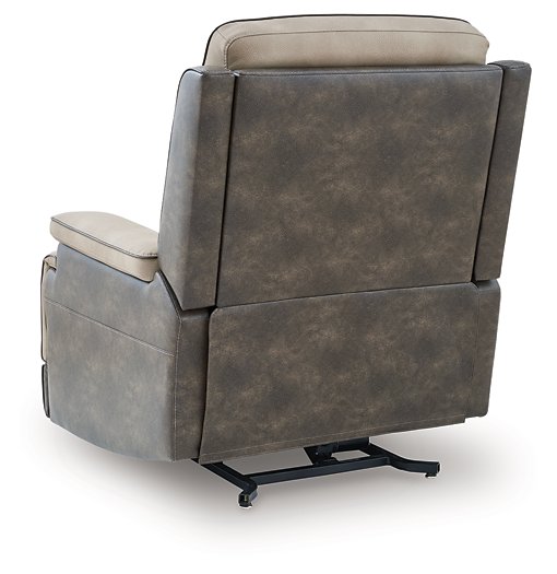 4Z-Peaceful Pause Power Lift Recliner - Golden Home Furniture (Columbus, OH) - Multi Location