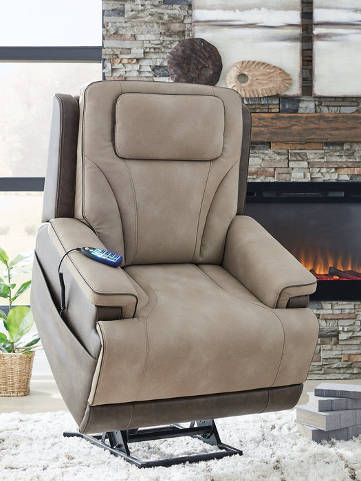 4Z-Peaceful Pause Power Lift Recliner - Golden Home Furniture (Columbus, OH) - Multi Location