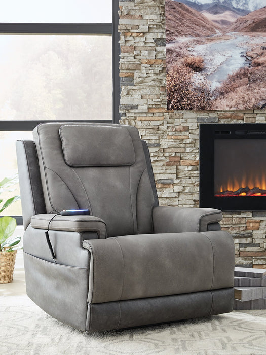 4Z-Peaceful Pause Power Lift Recliner - Golden Home Furniture (Columbus, OH) - Multi Location