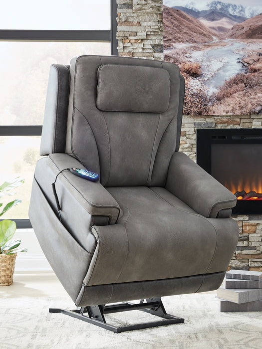 4Z-Peaceful Pause Power Lift Recliner - Golden Home Furniture (Columbus, OH) - Multi Location