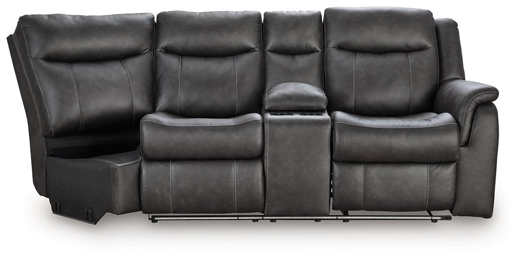 Sultan Meadow Reclining Sectional - Golden Home Furniture 