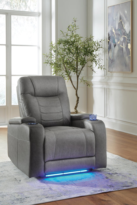 Schooner Rocks Power Recliner - Golden Home Furniture 