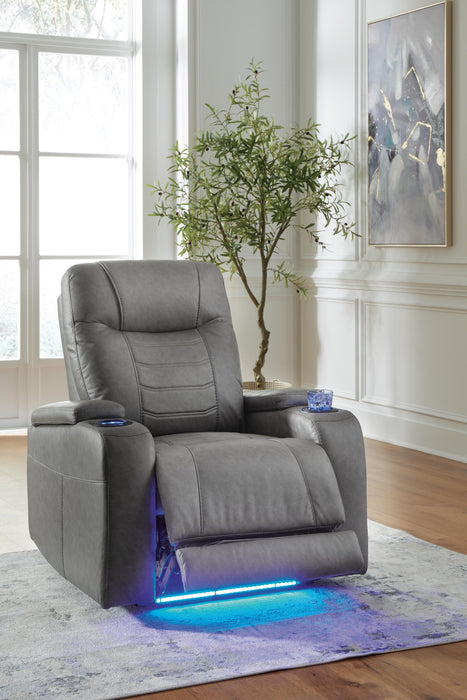 Schooner Rocks Power Recliner - Golden Home Furniture 