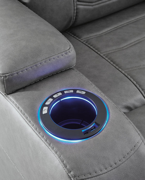 Schooner Rocks Power Recliner - Golden Home Furniture 