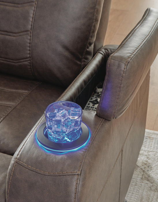 Schooner Rocks Power Recliner - Golden Home Furniture 