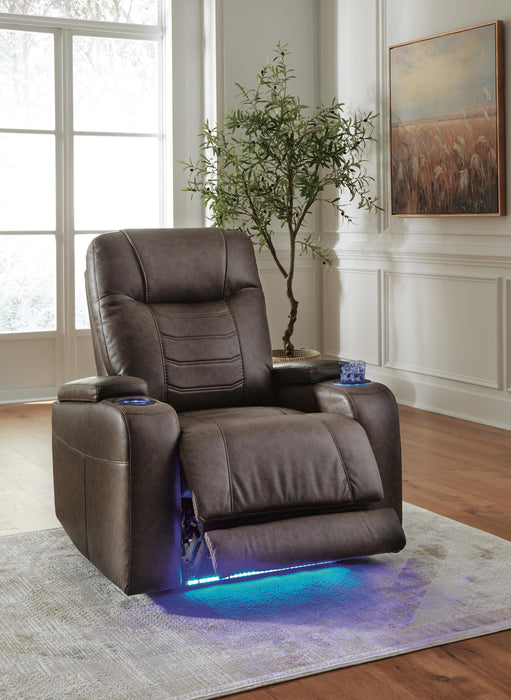 Schooner Rocks Power Recliner - Golden Home Furniture 