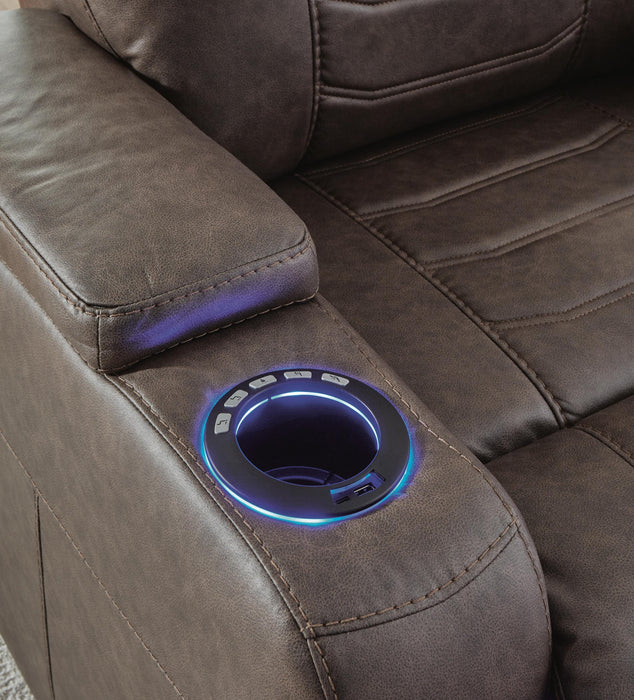 Schooner Rocks Power Recliner - Golden Home Furniture 