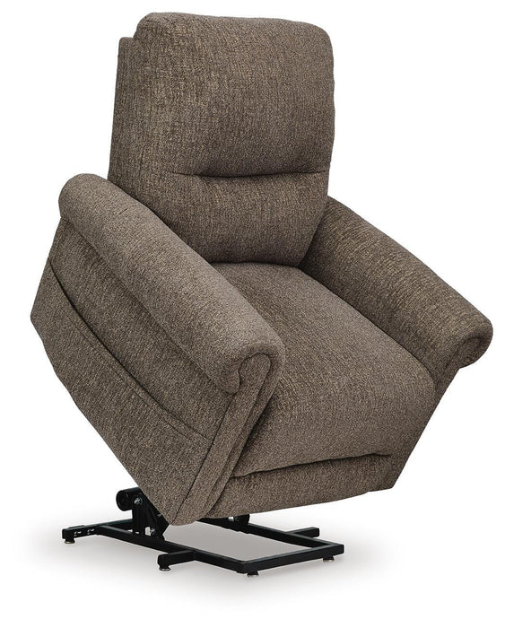 Aureta Power Lift Recliner - Golden Home Furniture 