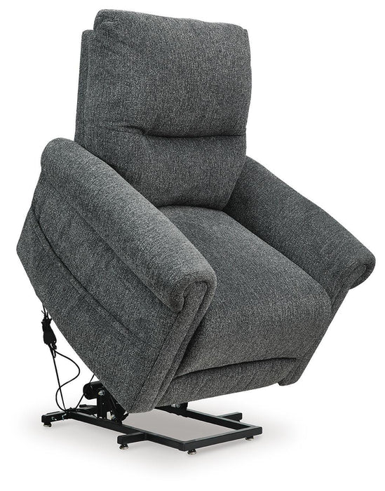 Aureta Power Lift Recliner - Golden Home Furniture 