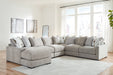 Aslan Court Sectional with Chaise - Golden Home Furniture 