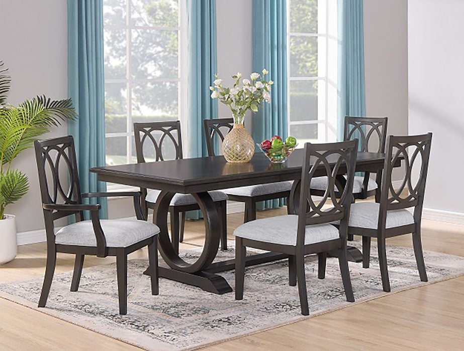 Crown Mark Furniture Buchanan Side Chair in Brown (Set of 2) - Golden Home Furniture (Columbus, OH) - Multi Location