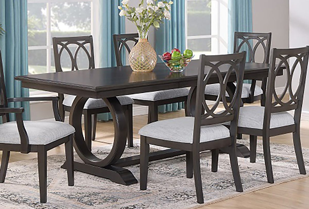 Crown Mark Furniture Buchanan Dining Table in Brown - Golden Home Furniture (Columbus, OH) - Multi Location