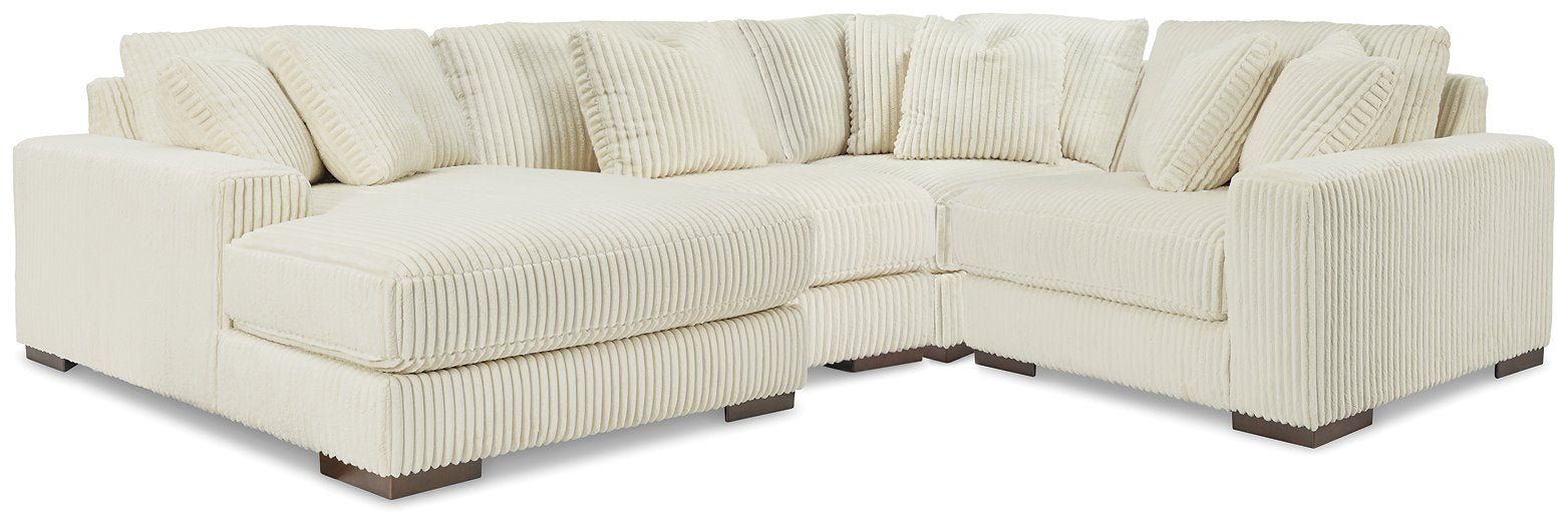 Lindyn Sectional with Chaise - Golden Home Furniture 