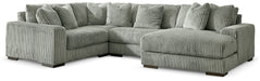 Lindyn Sectional with Chaise - Golden Home Furniture 
