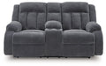 Observation Power Reclining Loveseat with Console - Golden Home Furniture 