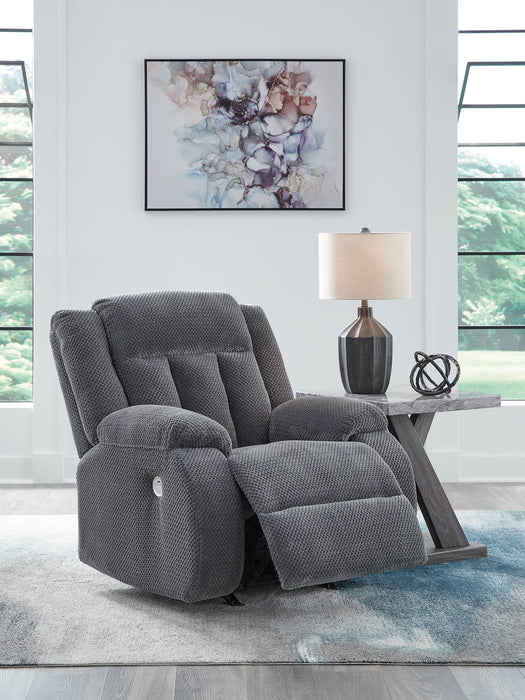 Observation Power Recliner - Golden Home Furniture 