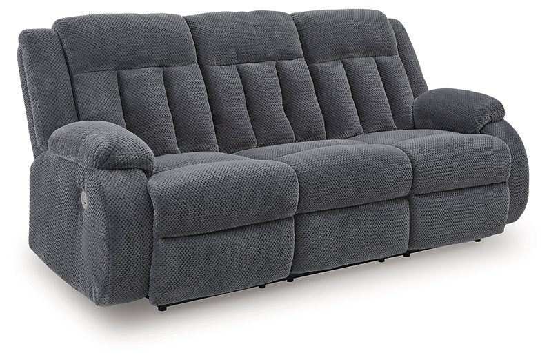 Observation Power Reclining Sofa with Drop Down Table - Golden Home Furniture 
