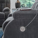 Observation Power Reclining Sofa with Drop Down Table - Golden Home Furniture 