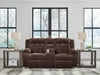 Observation Power Reclining Loveseat with Console - Golden Home Furniture 