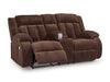 Observation Power Reclining Loveseat with Console - Golden Home Furniture 