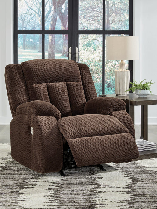 Observation Power Recliner - Golden Home Furniture 