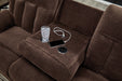 Observation Power Reclining Sofa with Drop Down Table - Golden Home Furniture 