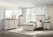 Crown Mark Furniture Leighton Twin Panel Bed in White B8180-T - Golden Home Furniture (Columbus, OH) - Multi Location