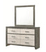 Crown Mark Furniture Rhett Dresser Mirror in Gray - Golden Home Furniture (Columbus, OH) - Multi Location