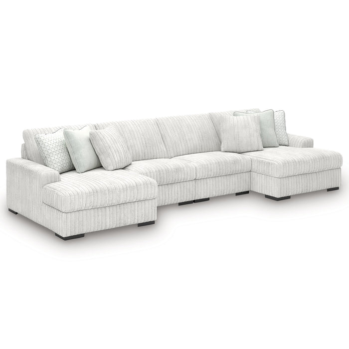 Stupendous Sectional with Double Chaise - Golden Home Furniture (Columbus, OH) - Multi Location