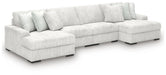 Stupendous Sectional with Double Chaise - Golden Home Furniture (Columbus, OH) - Multi Location