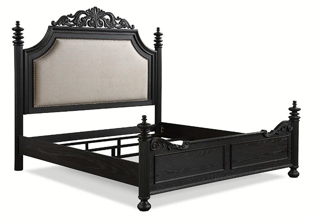 Crown Mark Furniture Kingsbury Queen Panel Bed in Black B1130-Q - Golden Home Furniture (Columbus, OH) - Multi Location