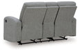Gauntlet Reclining Loveseat with Console - Golden Home Furniture (Columbus, OH) - Multi Location