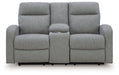 Gauntlet Reclining Loveseat with Console - Golden Home Furniture (Columbus, OH) - Multi Location