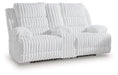 Rhines Falls Power Reclining Loveseat with Console - Golden Home Furniture (Columbus, OH) - Multi Location
