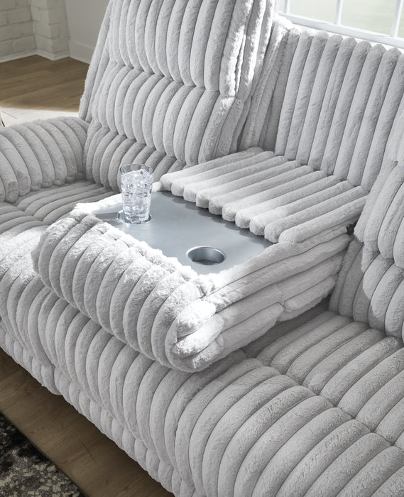 Rhines Falls Power Reclining Sofa with Drop Down Table - Golden Home Furniture (Columbus, OH) - Multi Location