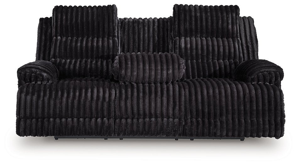Rhine Falls Power Reclining Sofa with Drop Down Table - Golden Home Furniture (Columbus, OH) - Multi Location