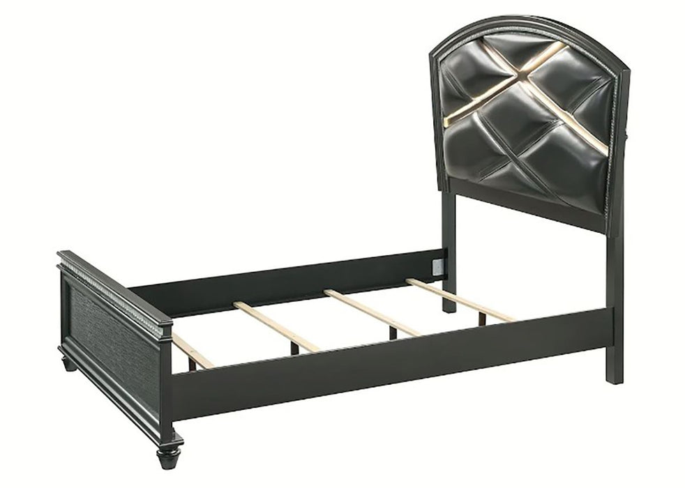 Crown Mark Furniture Adira Queen Upholstered Panel Bed in Silver B7880-Q - Golden Home Furniture (Columbus, OH) - Multi Location