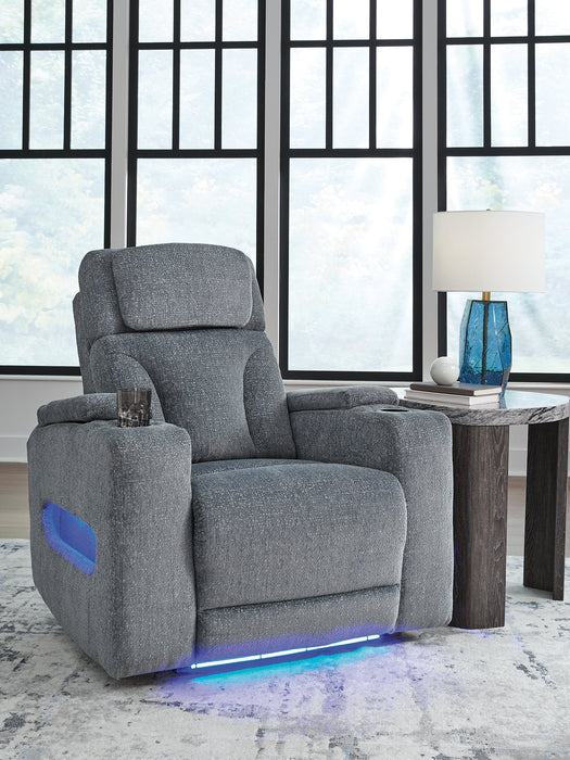 Studio Cave Power Recliner - Golden Home Furniture 