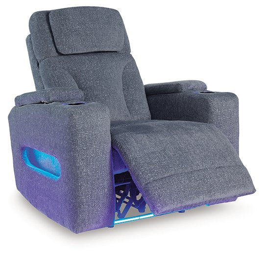 Studio Cave Power Recliner - Golden Home Furniture 