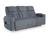 Studio Cave Power Reclining Sofa - Golden Home Furniture 