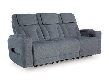 Studio Cave Power Reclining Sofa - Golden Home Furniture 