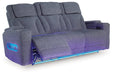 Studio Cave Power Reclining Sofa - Golden Home Furniture 